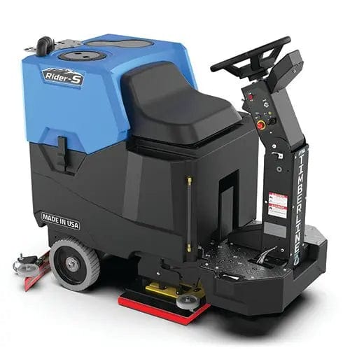 Timberline Rider S Industrial Micro Floor Scrubber - Orbital Deck 24" - 28"