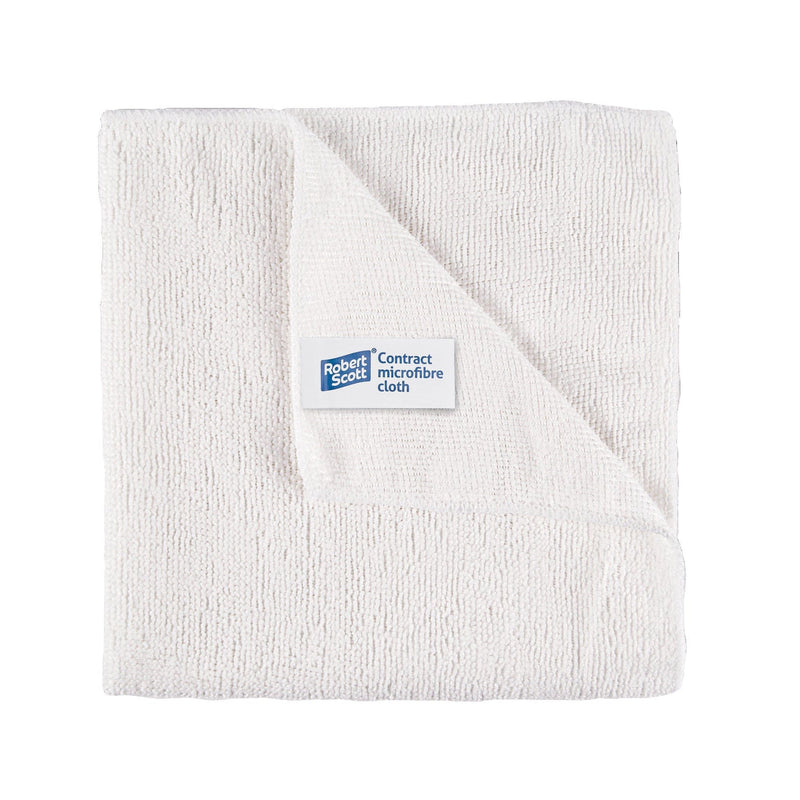 Microfibre Cloth Contract 40x40cm - White