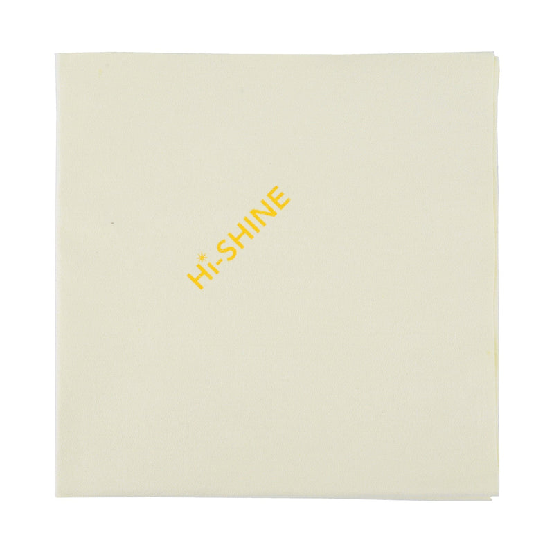 Microfibre Cloth Hi Shine 40x40cm - Yellow (140gsm)