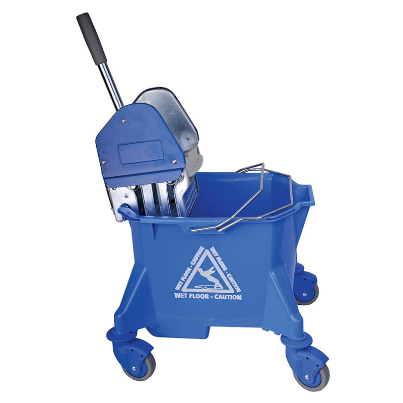 Smoothline Bucket 23 Litre & Ambassador Wringer - Blue