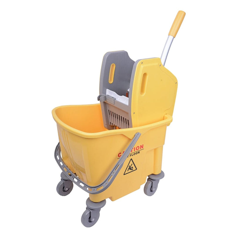 Buffalo Bucket & Wringer 25 Litre - Yellow