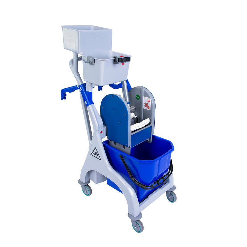 QR Trolley Kentucky Mopping 25 Litre - Blue