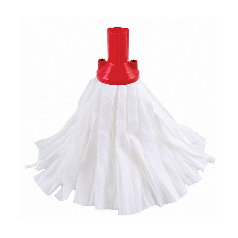 Robert Scott Mop Big White Exel® Socket Mop - 100 Mop Heads - Buy Direct from Spare and Square