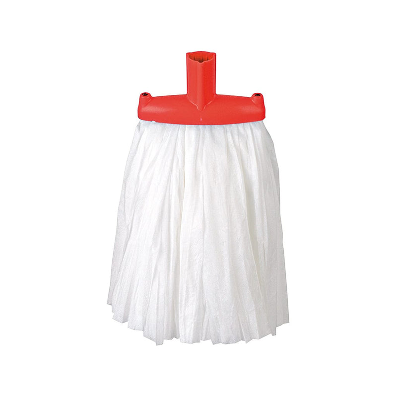 Prairie Mop Big White Exel Stubby - Red