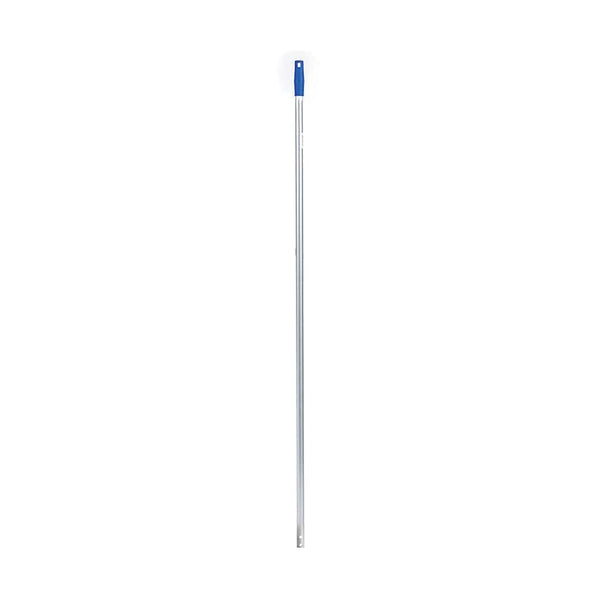 Aluminium Handle With Drilled Holes 137cm - Blue