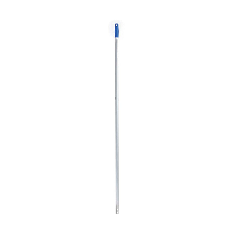 Aluminium Handle With Drilled Holes 137cm - Blue