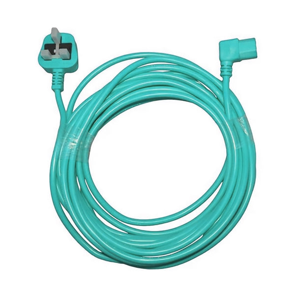 Genuine Truvox VTVe 12m Power Cord - Teal Mains Cable UK Plug