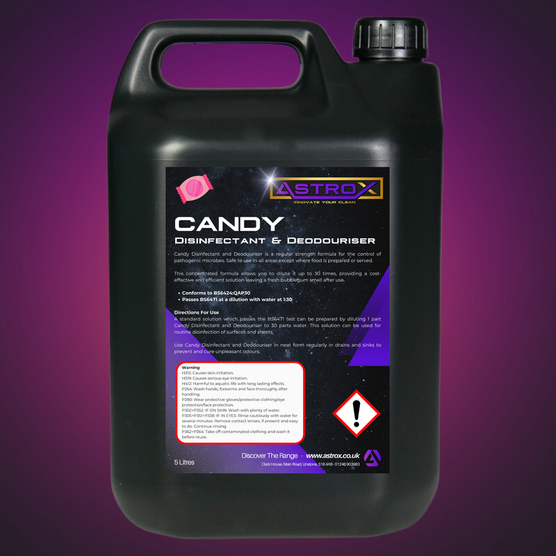 Astrox Candy Disinfectant and Deodouriser - 5 Litres