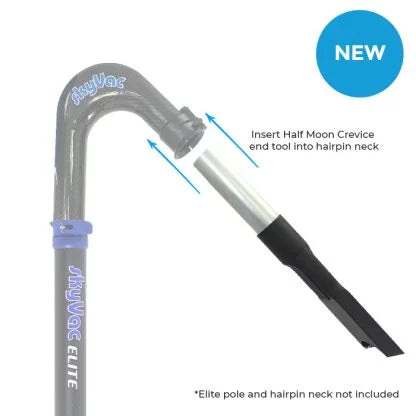 skyVac Elite Half Moon Crevice Tool