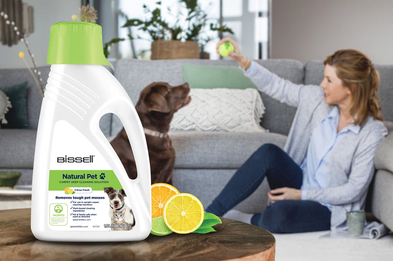 Bissell Cleaning Chemicals Bissell Natural Pet Carpet Deep Cleaning Solution - 1.5 litres 011120262858 3242 - Buy Direct from Spare and Square