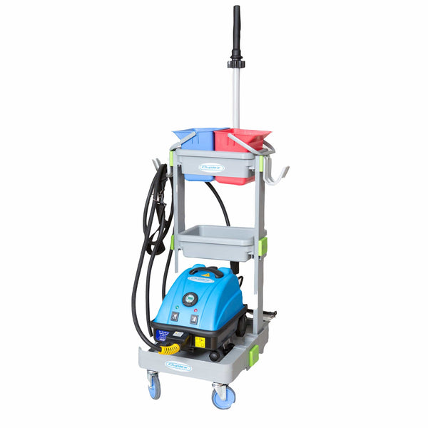 Duplex Janitorial Steam System - Powerful Multi-Surface Steam Cleaning System