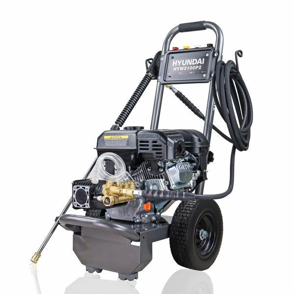 Hyundai Pressure Washer Hyundai HYW3100P2 Petrol Pressure Washer - 3100PSI 10lpm 5056275799458 HYW3100P2 - Buy Direct from Spare and Square