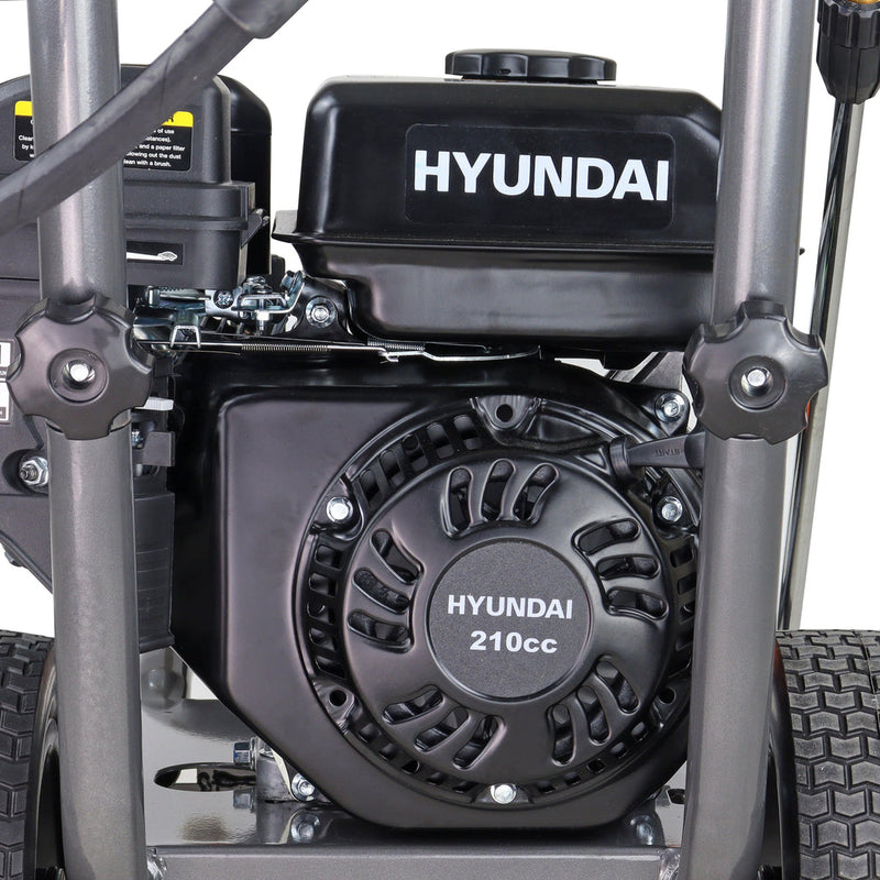 Hyundai Pressure Washer Hyundai HYW3100P2 Petrol Pressure Washer - 3100PSI 10lpm 5056275799458 HYW3100P2 - Buy Direct from Spare and Square