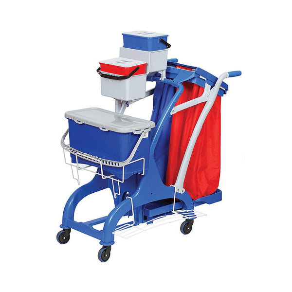 Robert Scott Janitorial Trolley Rokleen Midi Pre-soaked Mopping Trolley 101321 - Buy Direct from Spare and Square