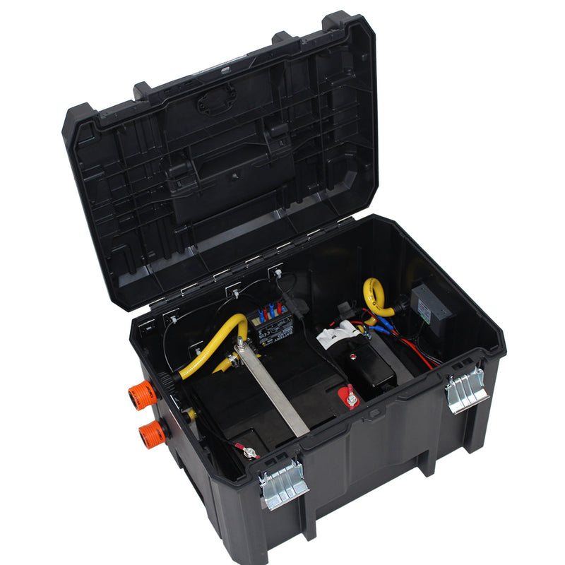 skyVac Soft Wash Pump Box - Chemical and Bleach Pump