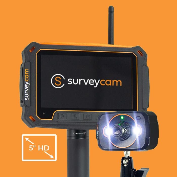 SkyVac Vacuum Spares SurveyCam High-Level Inspection System For External or Internal Projects - Buy Direct from Spare and Square