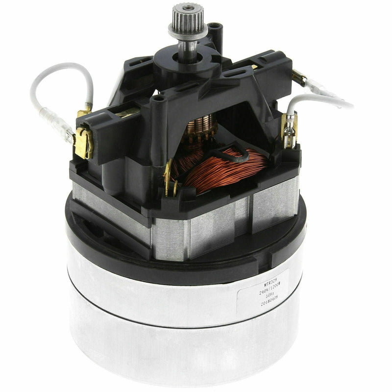 Spare and Square Vacuum Spares Compatible Sebo X1.1 X4 Vacuum Motor - 1200w, 22 Toothed, 240v MTR329 - Buy Direct from Spare and Square