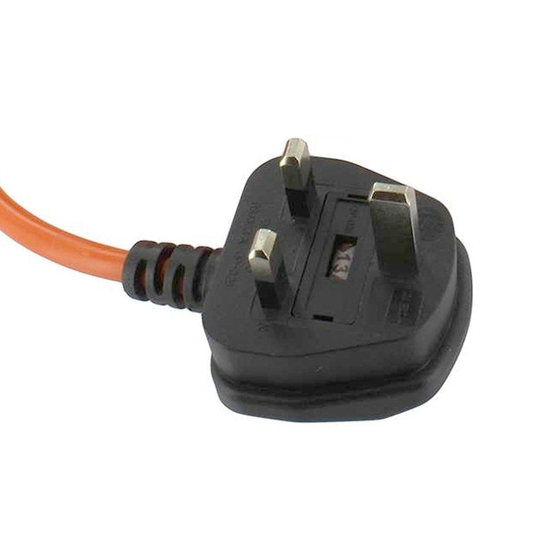 Spare and Square Vacuum Spares High Visibility Orange Mains Power Cable For Sebo Vacuum Cleaners - 12m 5053197005070 22-FL-05 - Buy Direct from Spare and Square