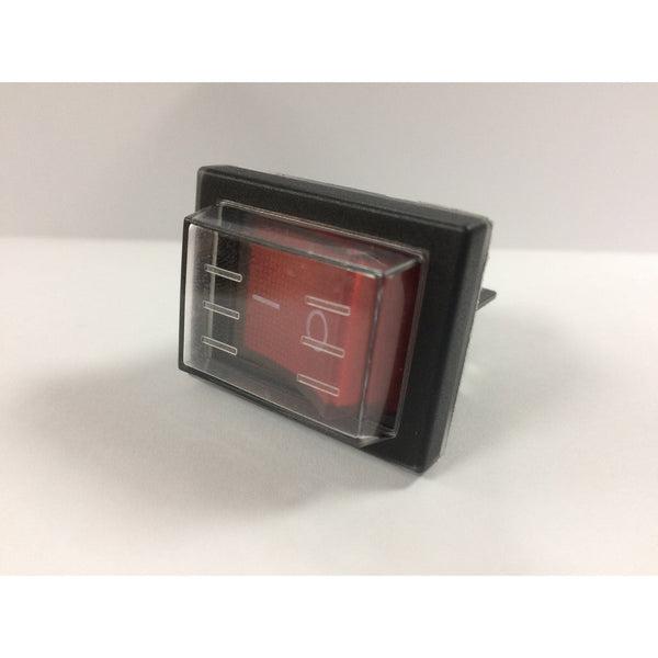 Viper Vacuum Spares Genuine Viper LSU Range Rocker Switch - Red - 240v VA91346 - Buy Direct from Spare and Square