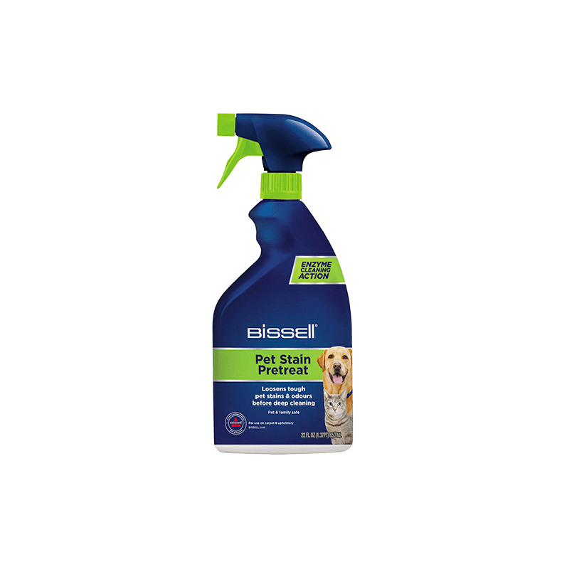 Bissell Cleaning Chemicals Bissell Pet Stain and Odour Remover - Pre Treat Spray - 650ml 011120186529 1137E - Buy Direct from Spare and Square