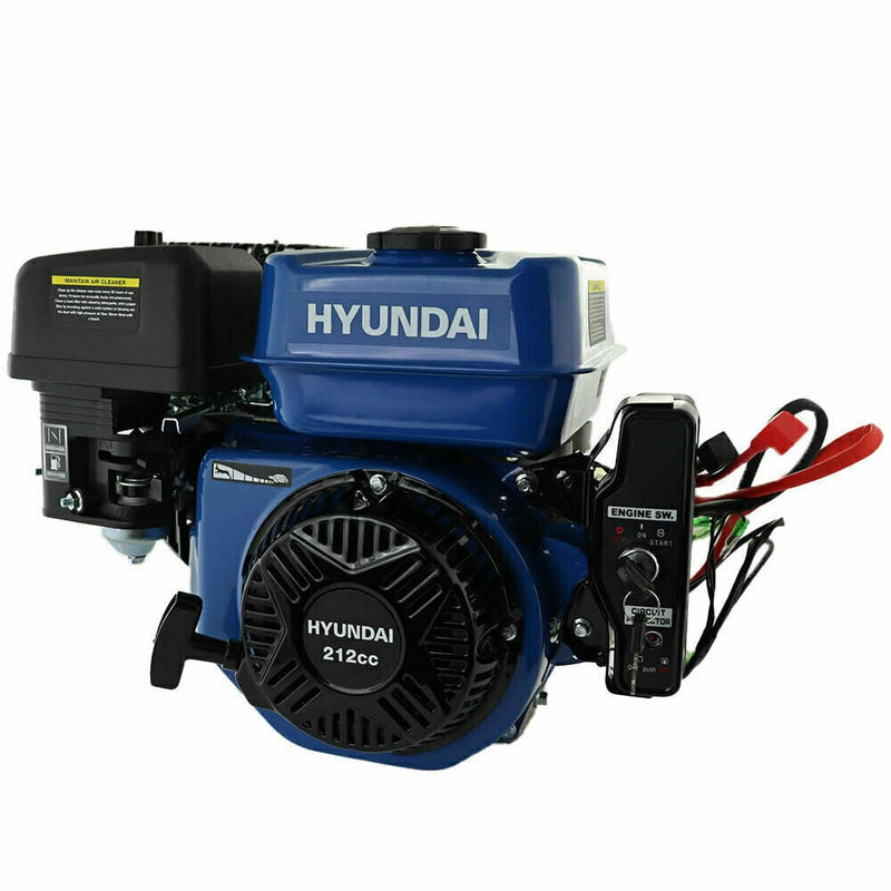 Hyundai Engine Hyundai 7hp 212cc 4 Stroke Petrol Engine - OHV - Electric Start 5059608222043 IC210XE-20 - Buy Direct from Spare and Square