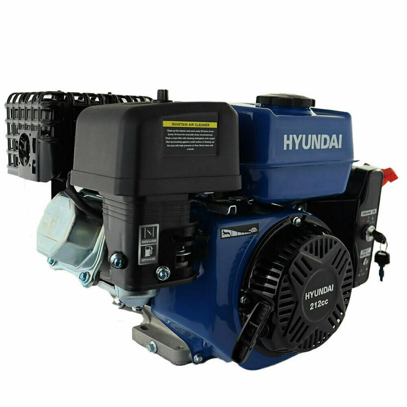 Hyundai Engine Hyundai 7hp 212cc 4 Stroke Petrol Engine - OHV - Electric Start 5059608222043 IC210XE-20 - Buy Direct from Spare and Square