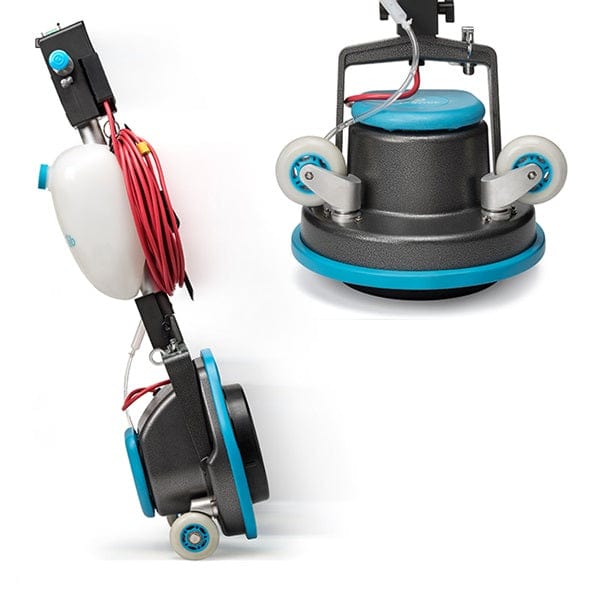 I-Team Floor Buffer i-Scrub 30EM Pro - 240v Mains Powered Oscillating Scrubber - 300mm EM3P.I-V.1210C - Buy Direct from Spare and Square